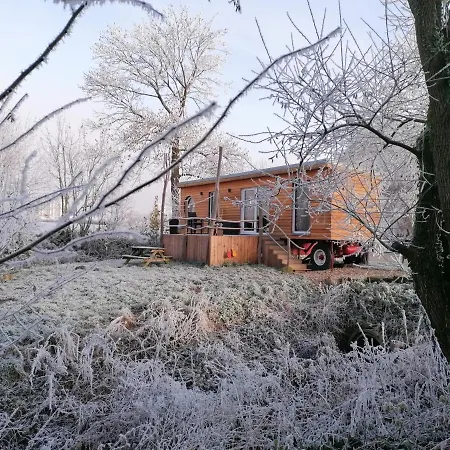 Tinyhouse Zirkuswagen- Kotten Kunterbunt 別荘 *